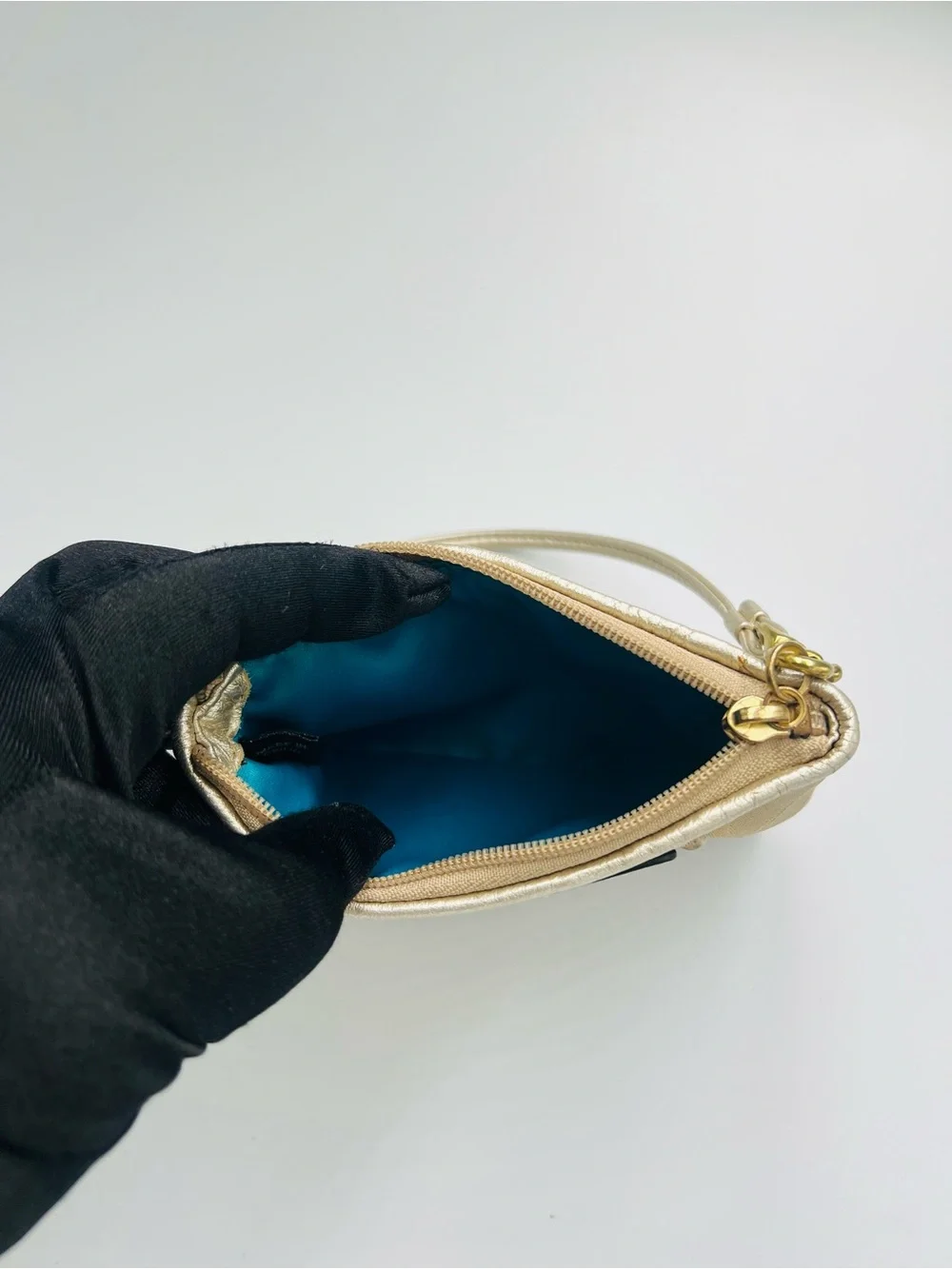 Coach Poppy Signature Wristlet
